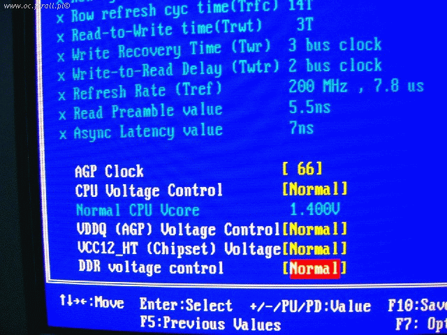 overclocking procesora, zmiana napięcia procesora, podkręcanie Sempron 64